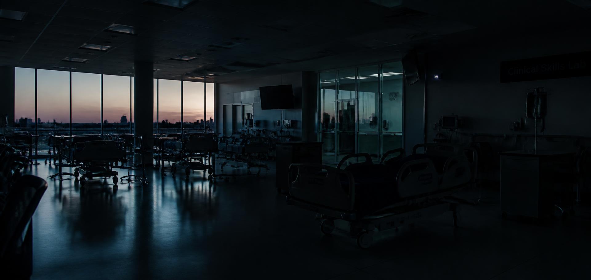 Healthcare students in training